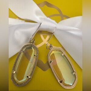 Kendra Scott Gold Iridescent Elle Earrings